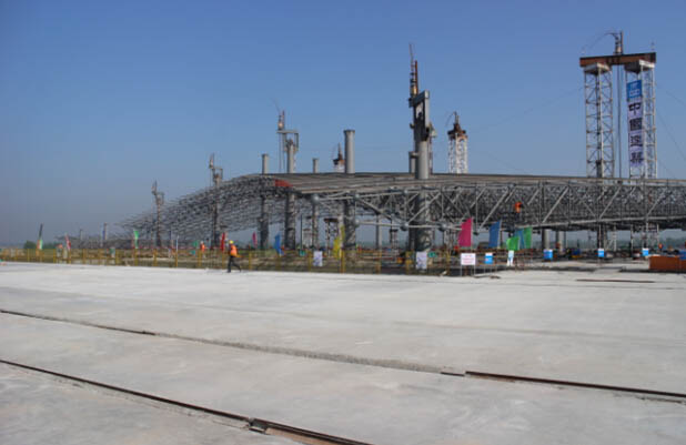 合山网架顶升施工方案